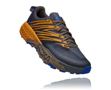 Hoka One One Speedgoat 4 - Sapatos De Caminhada Homem Douradas Amarelas | PT-D2c3ALG